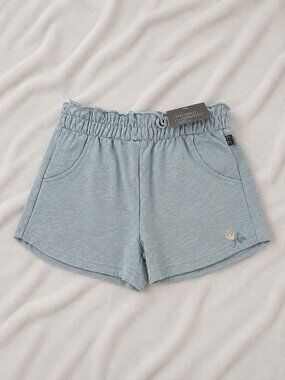 Gerber Toddler Girls 3T Aqua Ruffle Shorts Elastic Waist NWT